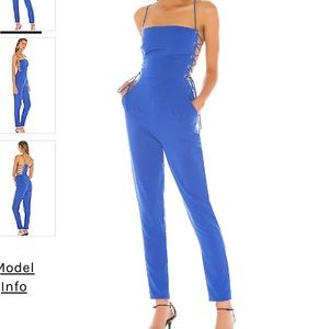 Brand New With Tags Superdown Cobalt Blue Jumpsuit